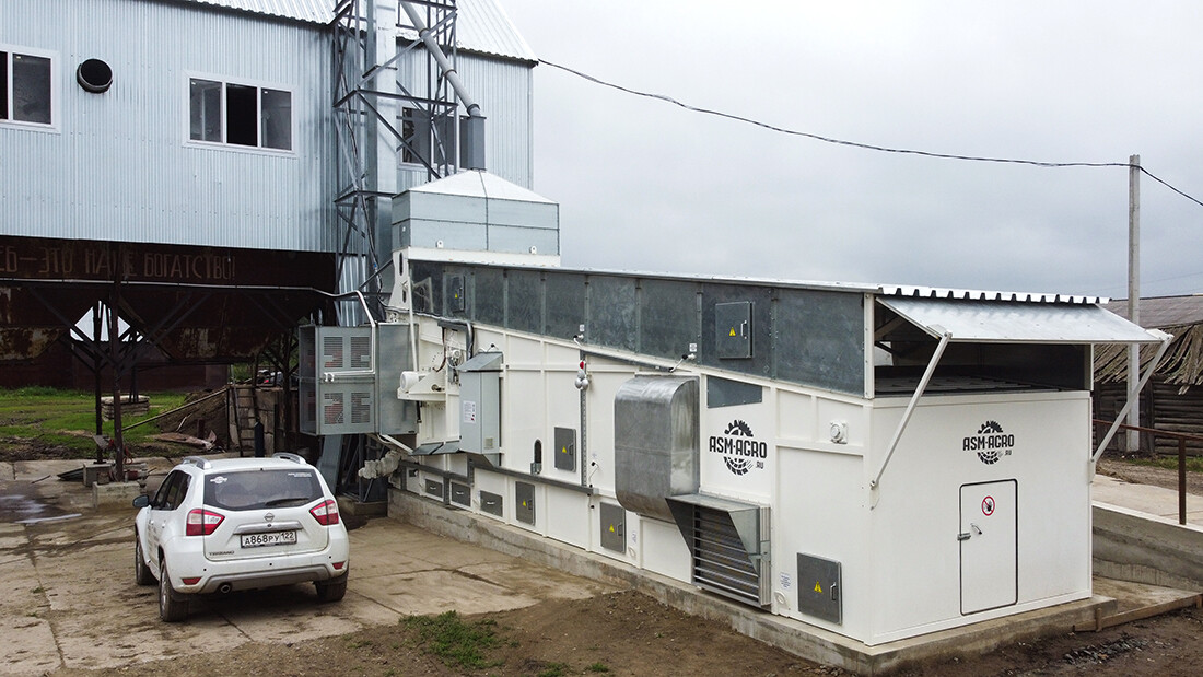 <p>
Сушилка ASM-AGRO-28, смонтированная в Сузунском районе Новосибирской области </p> <p>
Сушилка ASM-AGRO-28, смонтированная в Сузунском районе Новосибирской области </p>