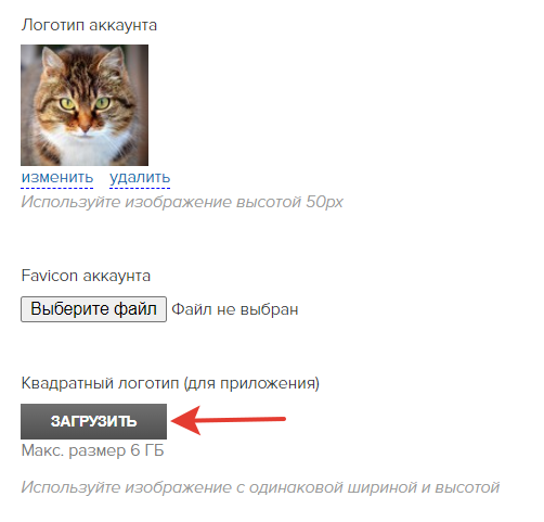 <p>
Загрузка изображения для логотипа в приложении </p> <p>
Загрузка изображения для логотипа в приложении </p>