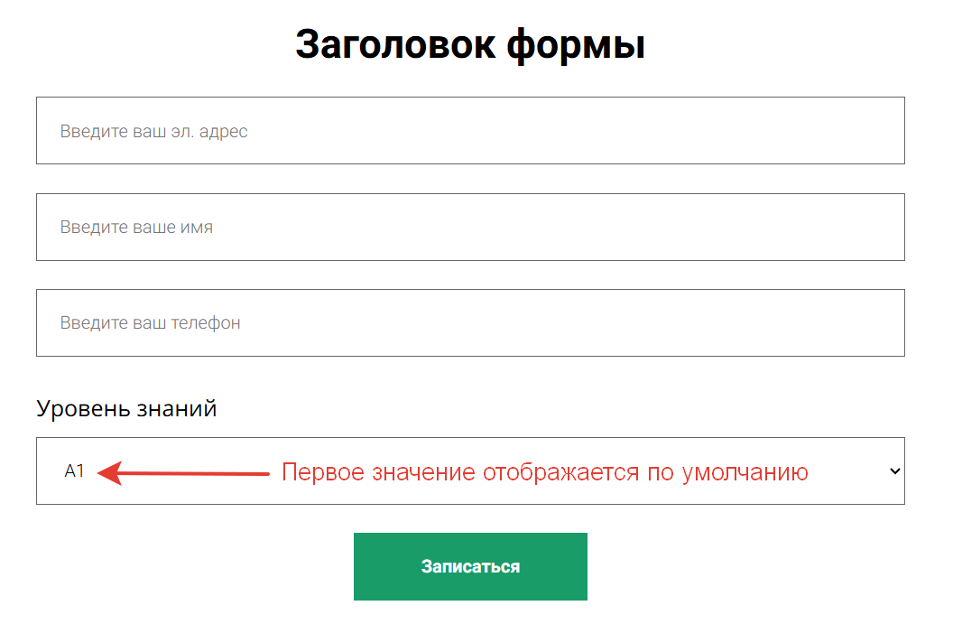 Пользователь может отправить форму, не выбрав значение в этом поле Пользователь может отправить форму, не выбрав значение в этом поле
