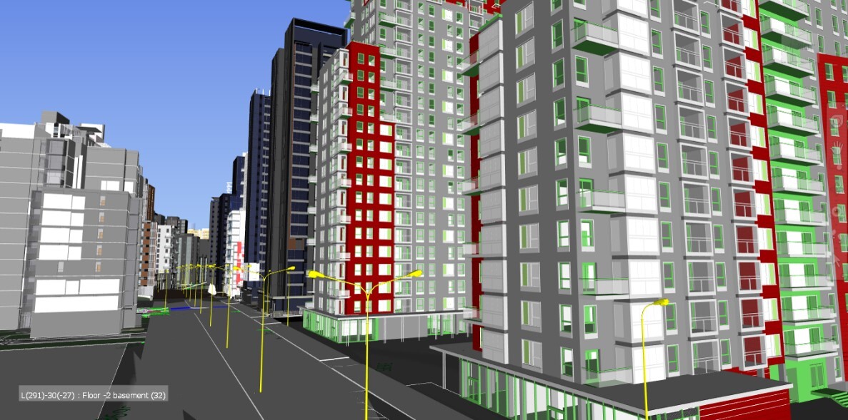 <p>Рисунок 10. Одна из первых в России комплексная BIM модель. ПГС + инфраструктура. Создана при участии специалистов InfraBIM.Pro</p> <p>Рисунок 10. Одна из первых в России комплексная BIM модель. ПГС + инфраструктура. Создана при участии специалистов InfraBIM.Pro</p>