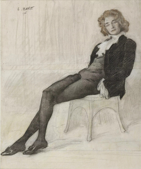 Портрет Зинаиды Гиппиус. Л.Бенуа. 1906 г. Портрет Зинаиды Гиппиус. Л.Бенуа. 1906 г.
