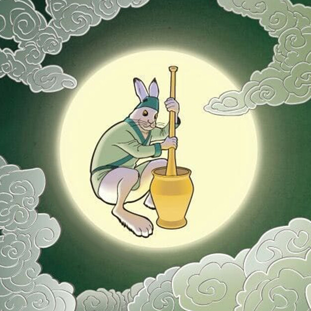 <p>Лунный заяц 月兔 yuè tù</p> <p>Лунный заяц 月兔 yuè tù</p>