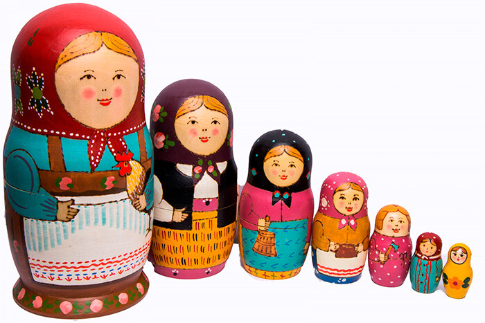 <p>Сергиево-Посадская матрёшка </p> <p>Сергиево-Посадская матрёшка </p>