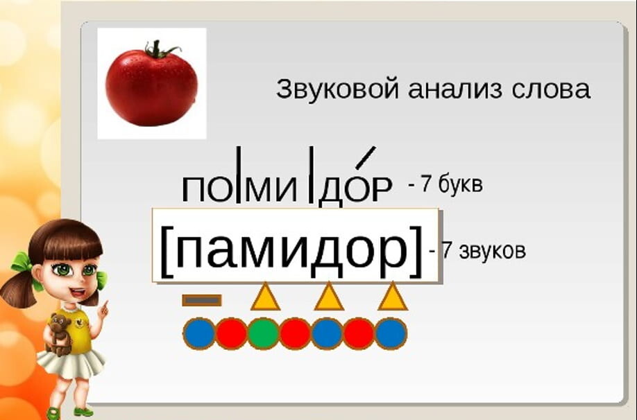 Фонетический (звуко-буквенный) разбор слова