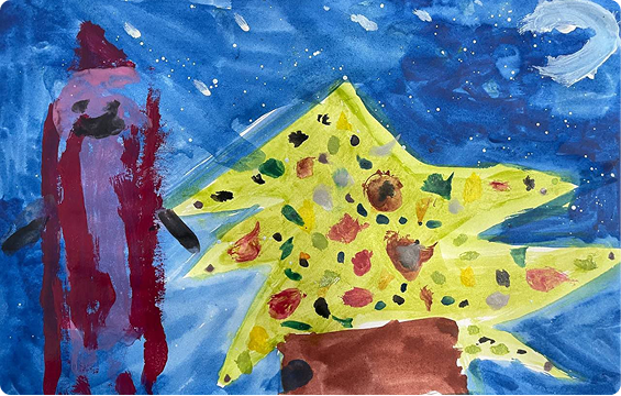 Аня Дмитриева, 5 лет