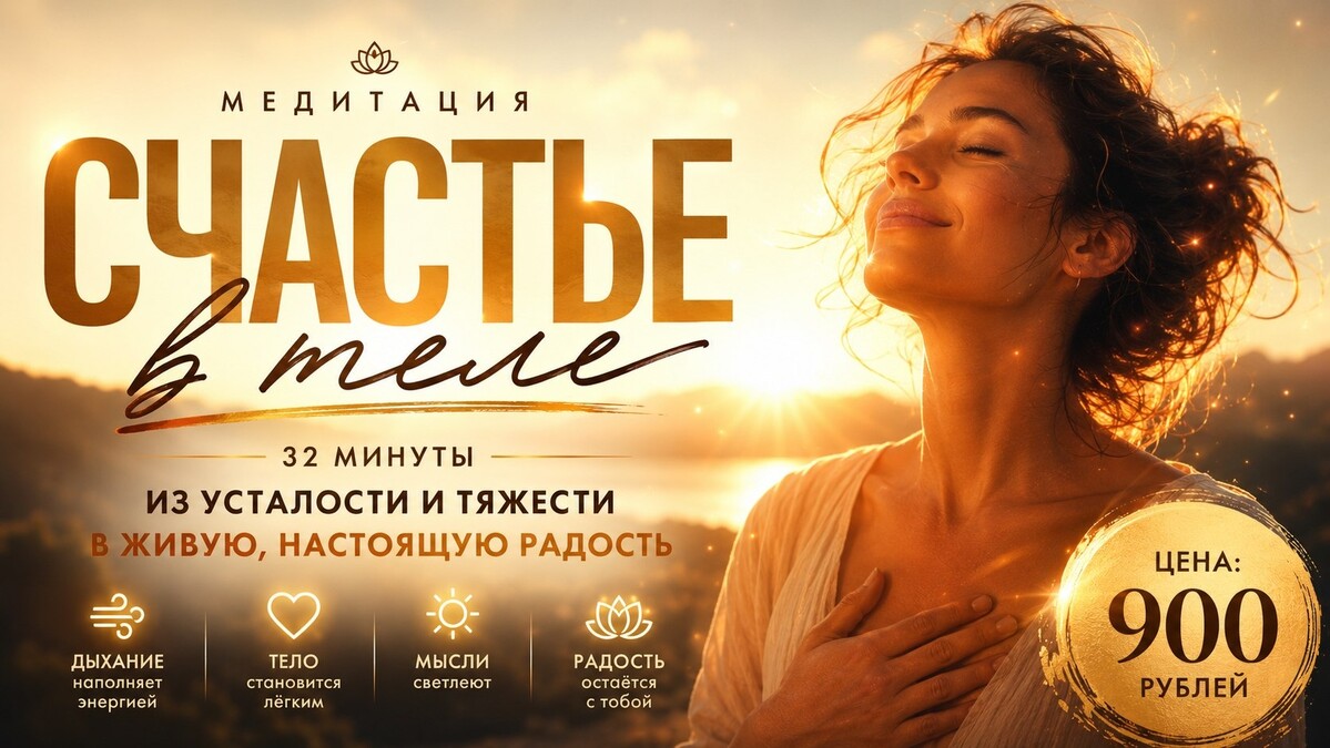 Медитация «Счастье в теле»