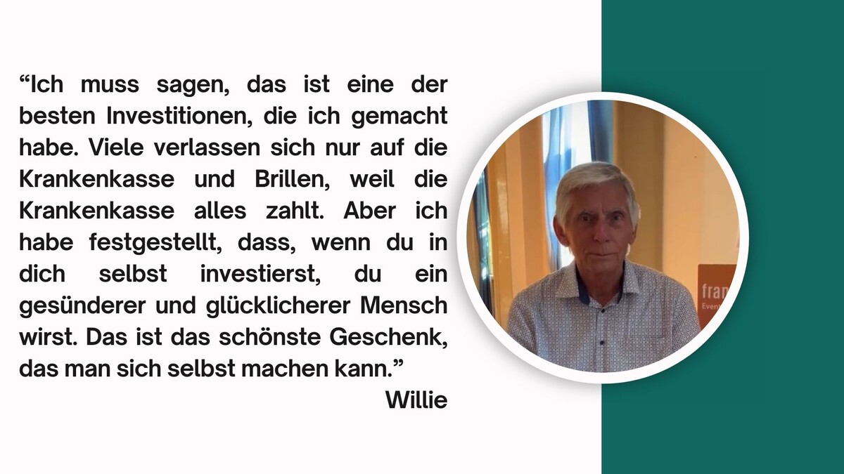 Schriftliche Rückmeldung eines Teilnehmers