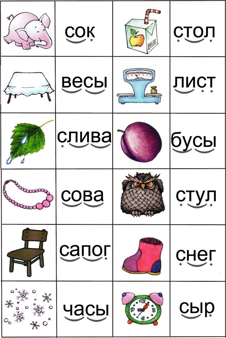 Дидактический материал для запуска речи. Блог Лого Портал