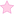 Светло-розовая звезда