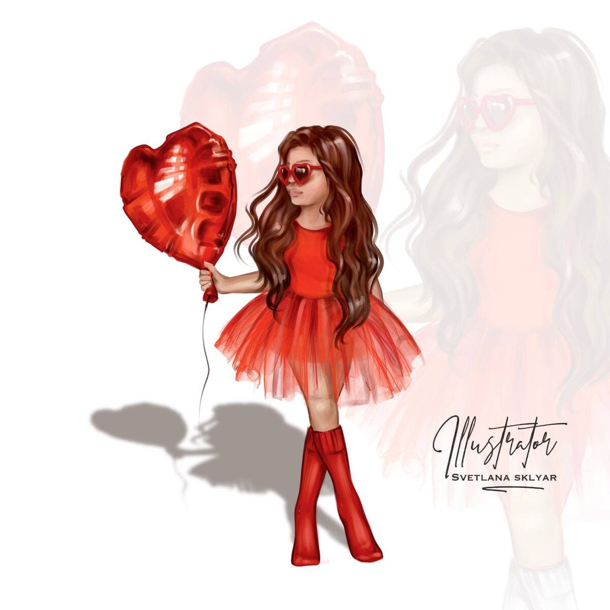 Иллюстрация преподавателя Procreateschool Светланы Скляр