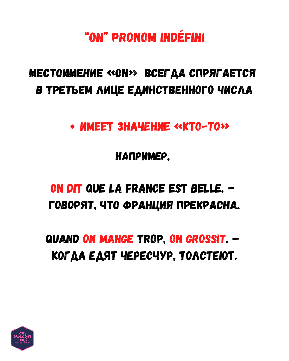 Указательные местоимения во французском языке презентация