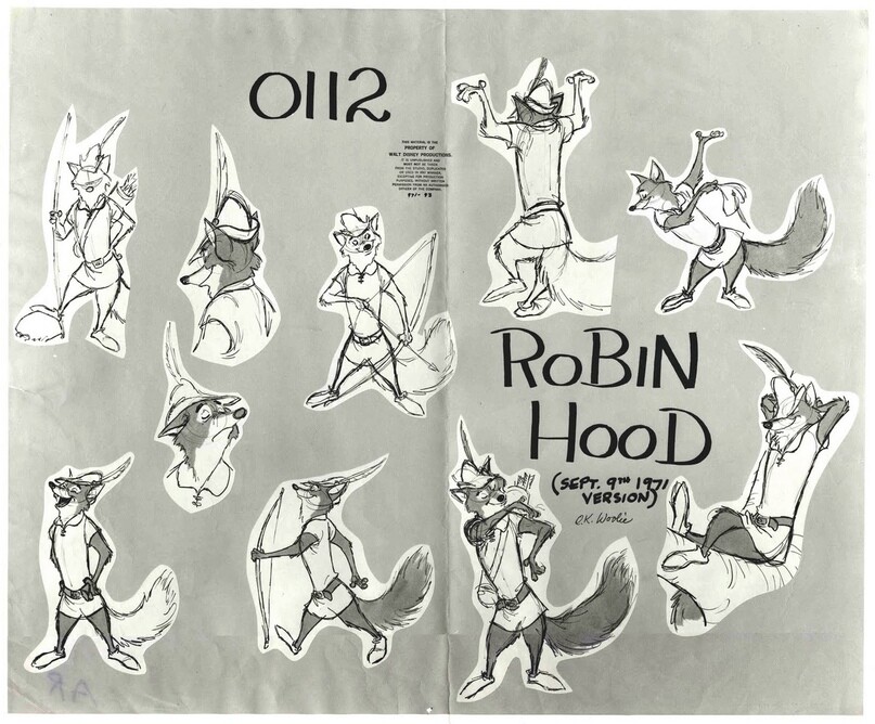 Modelsheet «Robin Hood»