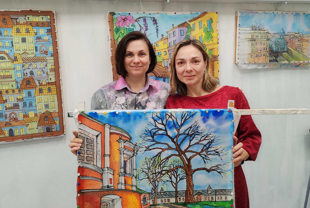 Анастасия и Надежда в студии