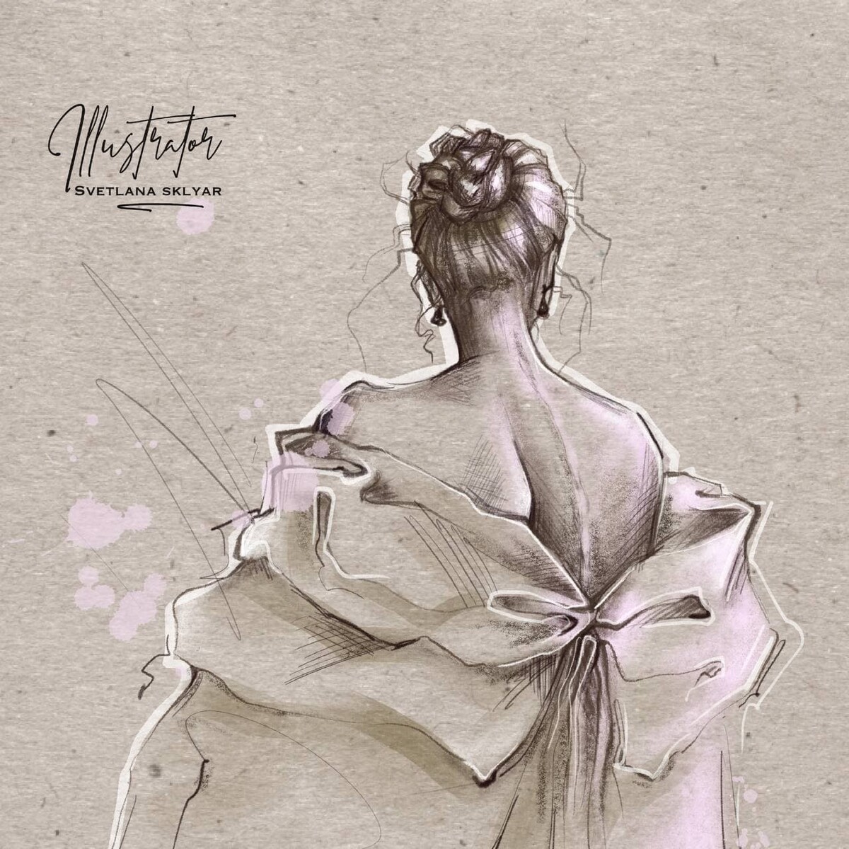 Иллюстрация преподавателя Procreateschool Светланы Скляр