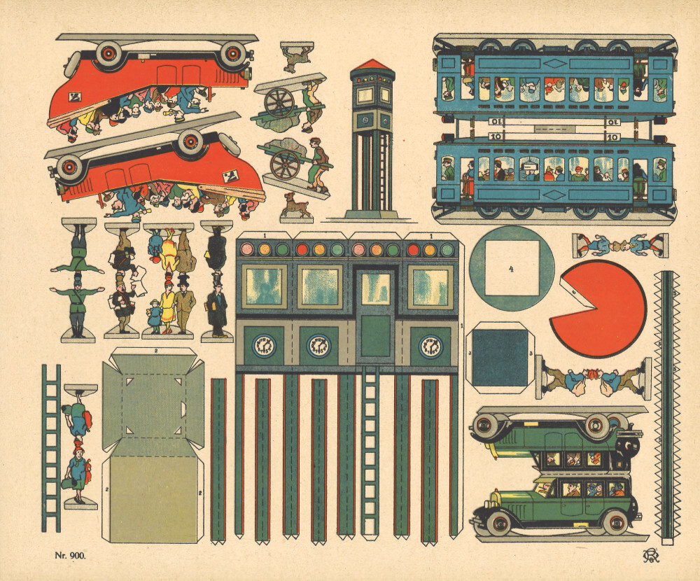  1934 BMW 315 Sport Alcan. Бумажная модель