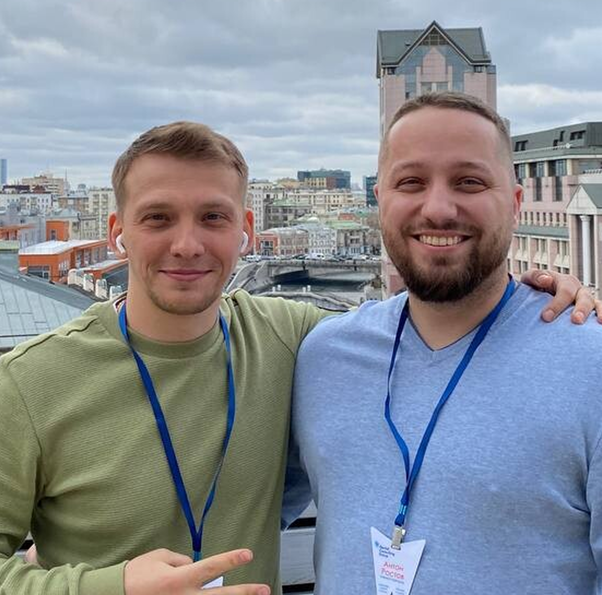 Антон Ростов и Павел Глизница