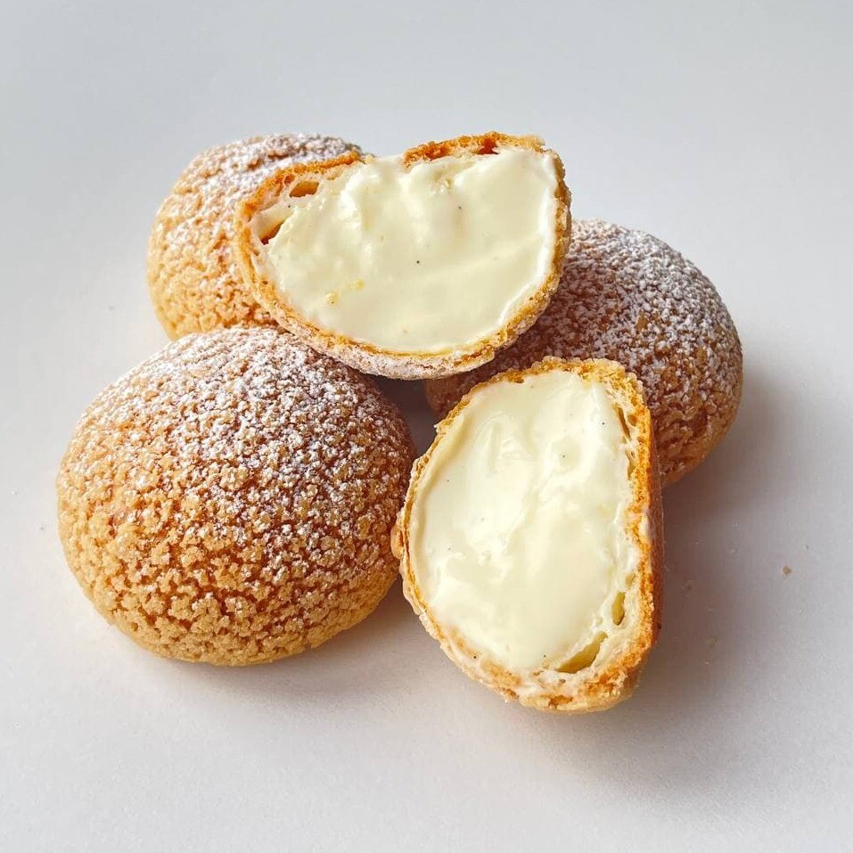 Шу с заварным кремом