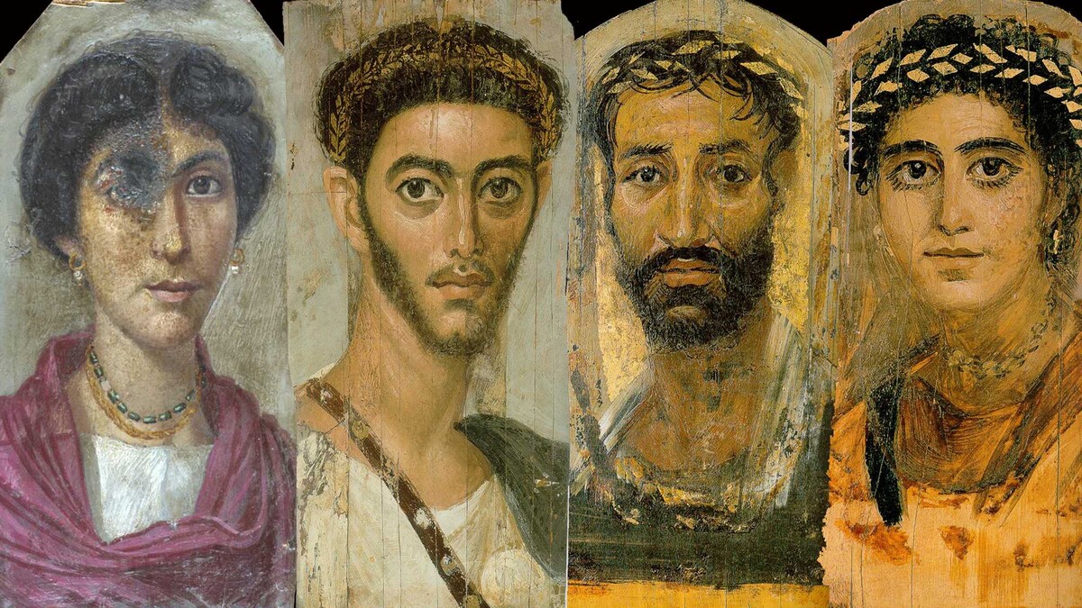 <p>Фаюмские портреты</p>