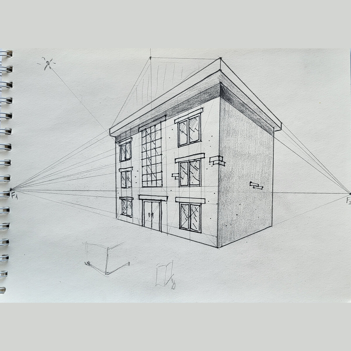 
		
		<p>Использовать перспективу: от построения мебели и интерьера до улиц и архитектуры</p>		