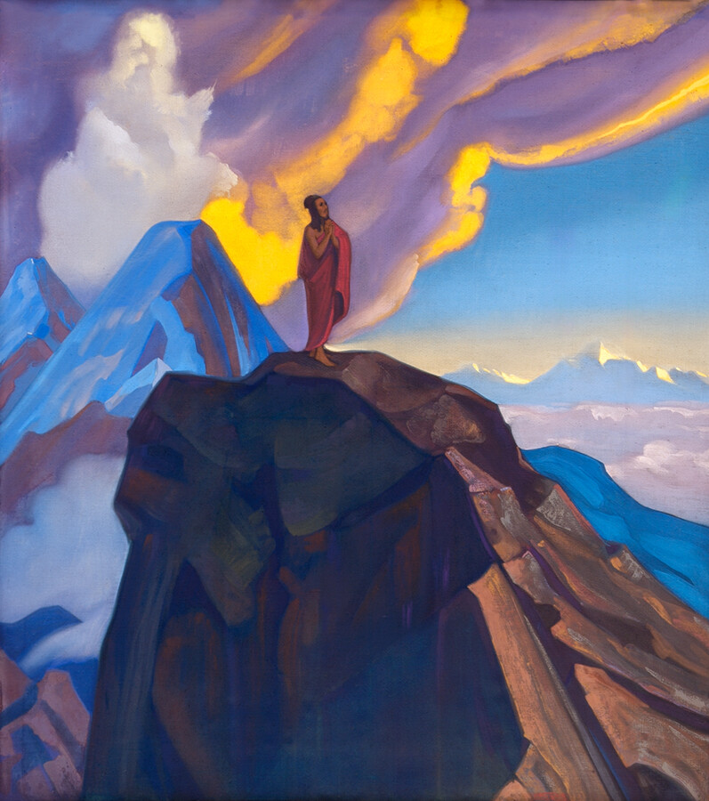 
										<p>Подвиг.  С.Н. Рерих. (1931)</p>					