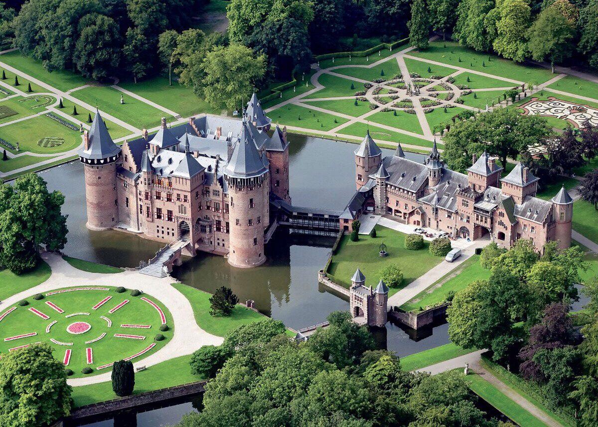 Замок v. Де Хаар, Утрехт, Нидерланды. Замок ди хар Недерланды. Замок де Хаар Утрехт. Замок в Голландии де Хаар.