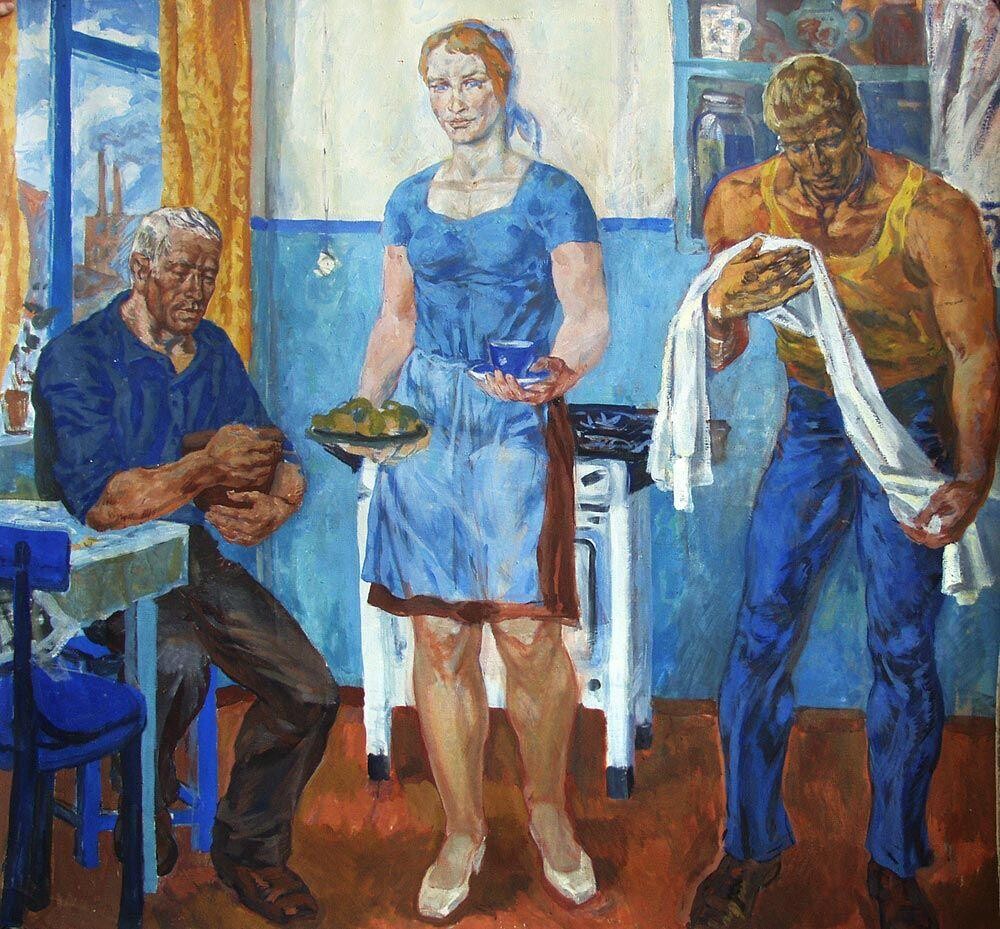 Иллюстрация: В. Савельева «Утро»