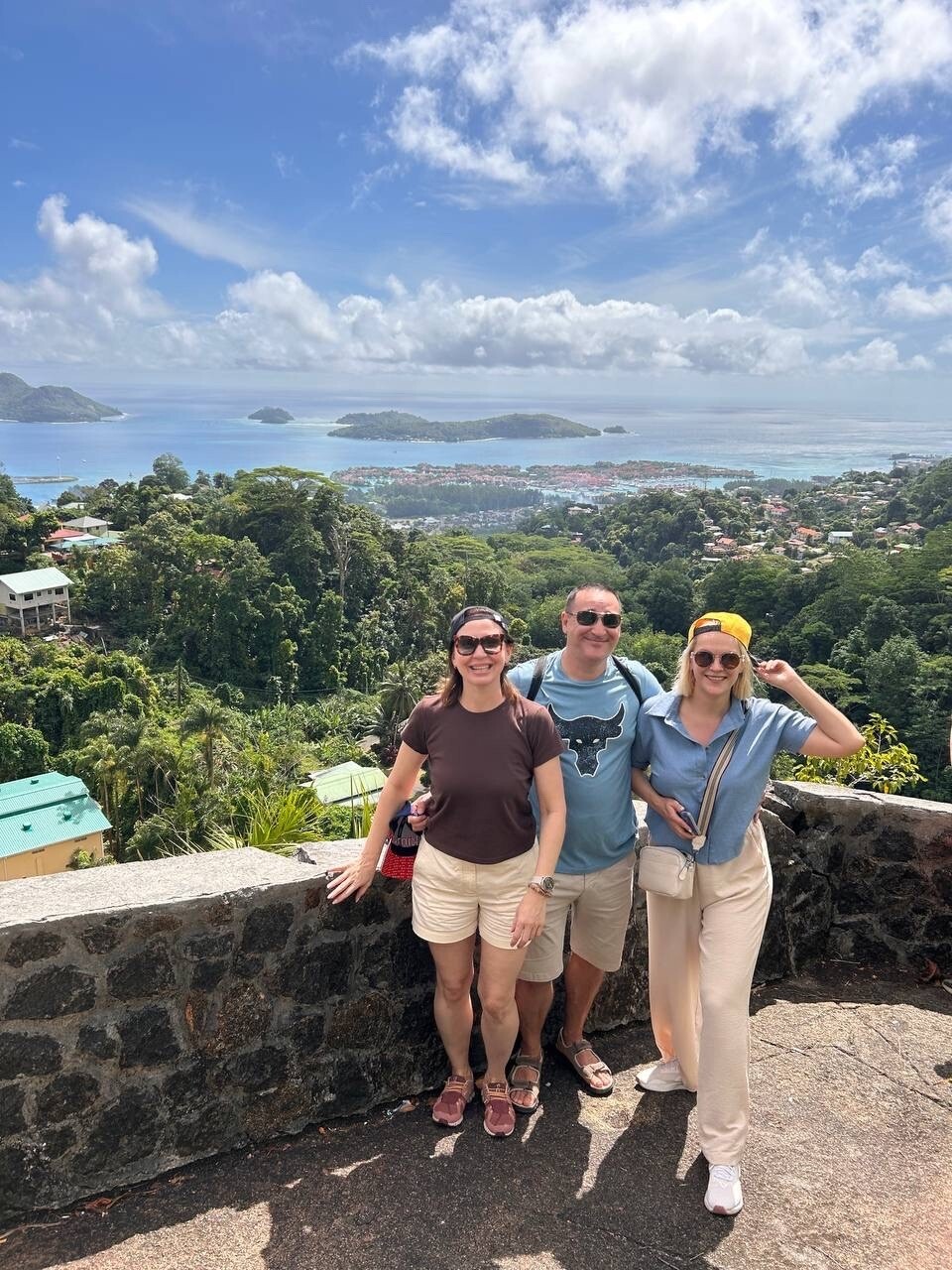 Путешественники клуба YOWAD на Сейшельских островах 