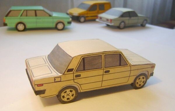  Готовая модель. ВАЗ 2104