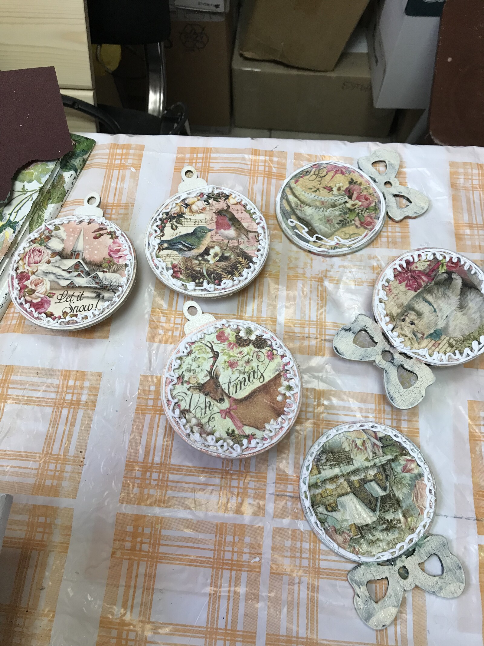 Деревянные Заготовки Новогодние