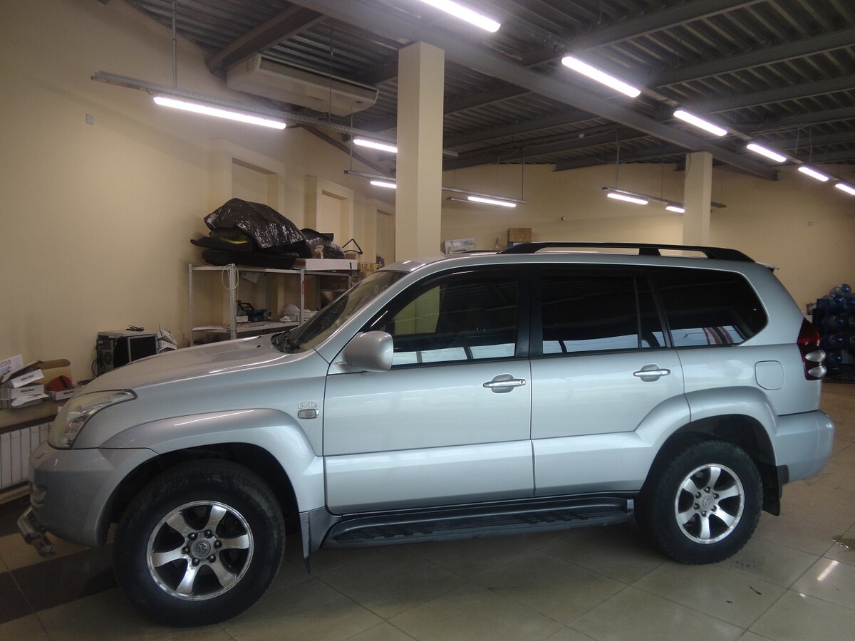 Защита от угона Toyota Land Cruiser Prado 120