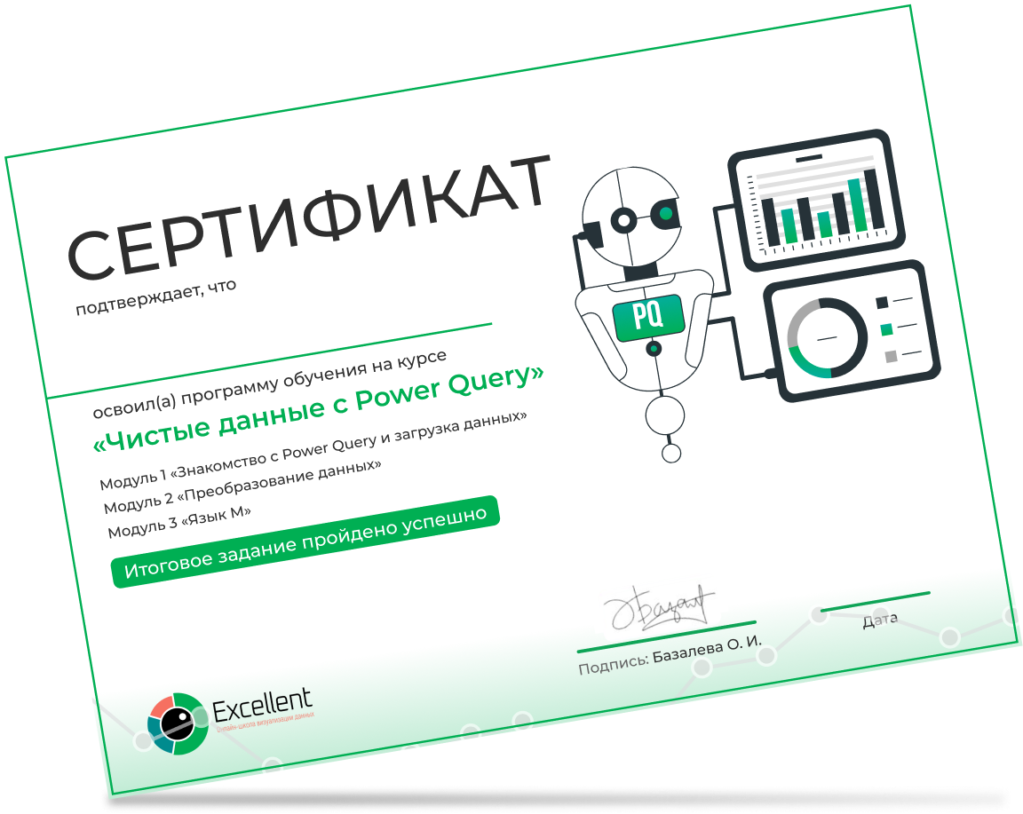 Курс «Чистые данные с Power Query»